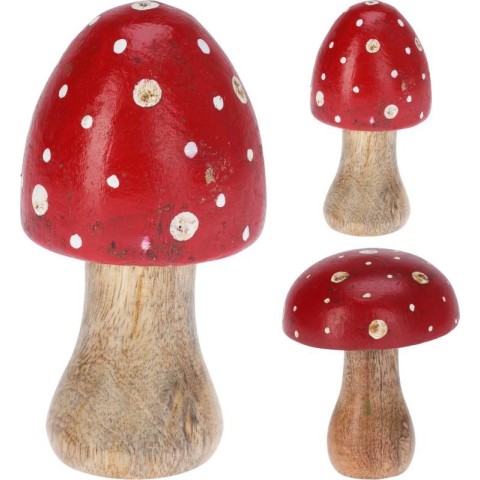 FUNGO LEGNO ROSSO POIX 7X10 2 ASS.
